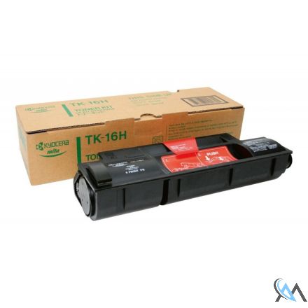 Original Kyocera TK-16h Toner schwarz Cartridge High Capacity 3600 Seiten