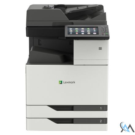 Lexmark CX922de Farbkopierer refurbished mit gebrauchtem Tonersatz