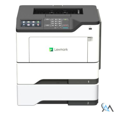 Lexmark M3250 Laserdrucker refurbished mit Zusatzpapierfach 36S3110 mit unter 37.000 gedruckten Seiten mit gebrauchtem Toner