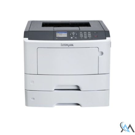 Lexmark MS415dn Laserdrucker refurbished mit Zusatzpapierfach 35S0267 250 Blatt
