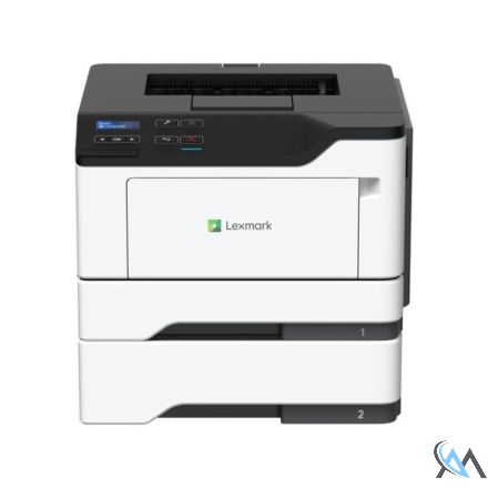 Lexmark MS421DN Laserdrucker refurbished mit Zusatzpapierfach 36s3110