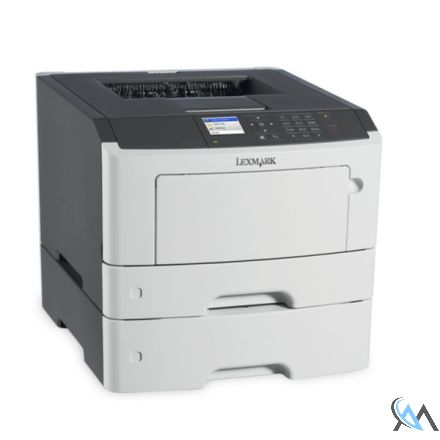 Lexmark MS510DN Laserdrucker refurbished auf Papierfach 35S0567 mit 38.492 gedruckten Seiten Toner: 25%