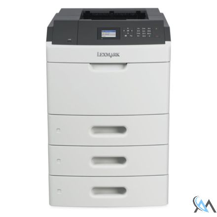 Lexmark MS811DN Laserdrucker refurbished mit 2x Papierfächer 40G0802 550 Blatt mit gebrauchtem Toner