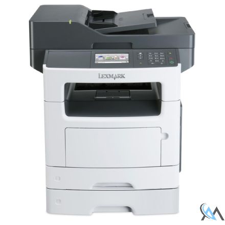 Lexmark MX511de Multifunktionsgerät refurbished mit Zusatzpapierfach 35S0267 250 Blatt mit gebrauchtem Toner