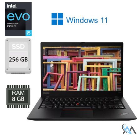 Lenovo Thinkpad T14s Gen2 14" FHD i5-1135G7 8GB 256GB SSD DE TASTATUR WIN 11 PRO