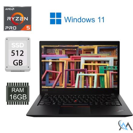 Lenovo Thinkpad T14s Gen3 14" FHD Ryzen 5 Pro 6650U 16GB 512GB SSD DE WIN 11 PRO