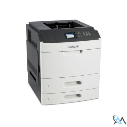 Lexmark MS811DN Laserdrucker refurbished mit Zusatzpapierfach 40G0802 550 Blatt mit WLAN Karte Marknet N8350 mit 31.928 gedruckten Seiten mit gebrauchtem Toner 17% Trommel 34% Wartungskit 64%
