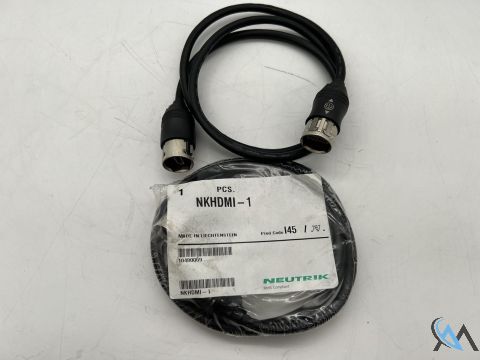 Neutrik NKHDMI-1 HDMI Anschlusskabel HDMI-A Stecker, HDMI-A Stecker 1.00 M 