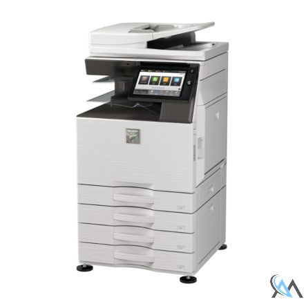 Sharp MX-2651 Farbkopierer refurbished DIN A3 auf Papierfach MX-DE27 N (3x550xA3) mit gebrauchtem Tonersatz