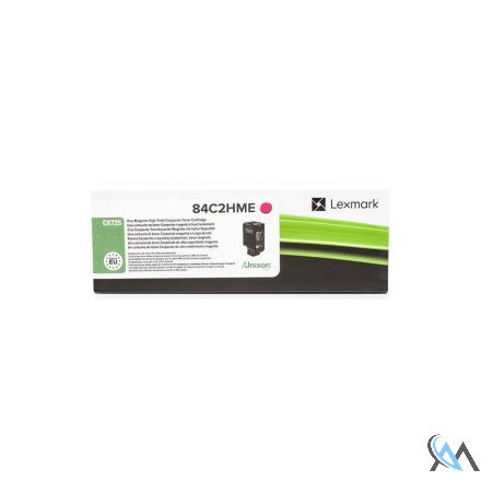 Original Lexmark 84C2HME Toner Magenta 16.000 Seiten