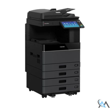 Toshiba E-Studio 2505AC Kopierer refurbished mit ADF MR 3031 auf Papierfach KD1058D mit 182.492 gedruckten Seiten mit gebrauchtem Tonersatz B: 30% C: 89% M: 24% Y: 29%