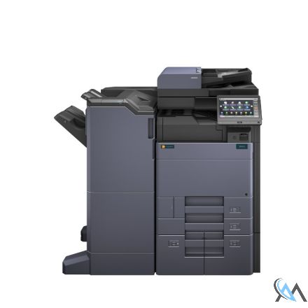 UTAX Triumph Adler 4007ci Kopierer refurbished auf PF-7110 ADF DP-7110 mit Finisher DF-7110 Tacker Locher mit 106.434 Seiten gedruckt Toner B:25% C 30% M 25% Baugleich Kyocera Taskalfa 4053ci