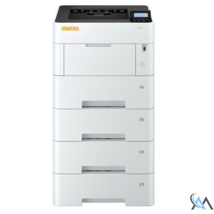 Utax P-5032DN Laserdrucker refurbished mit Zusatzpapierfach 3x PF-3110 mit gebrauchtem Toner