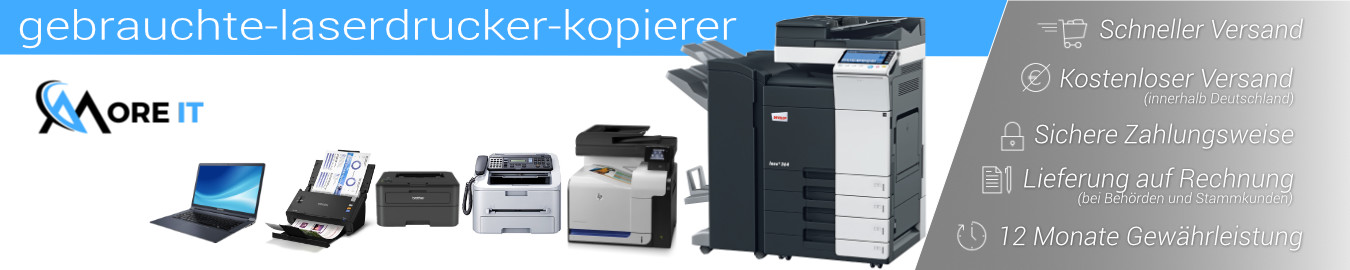 Moor-IT: gebrauchte Laserdrucker, Kopierer, Drucker