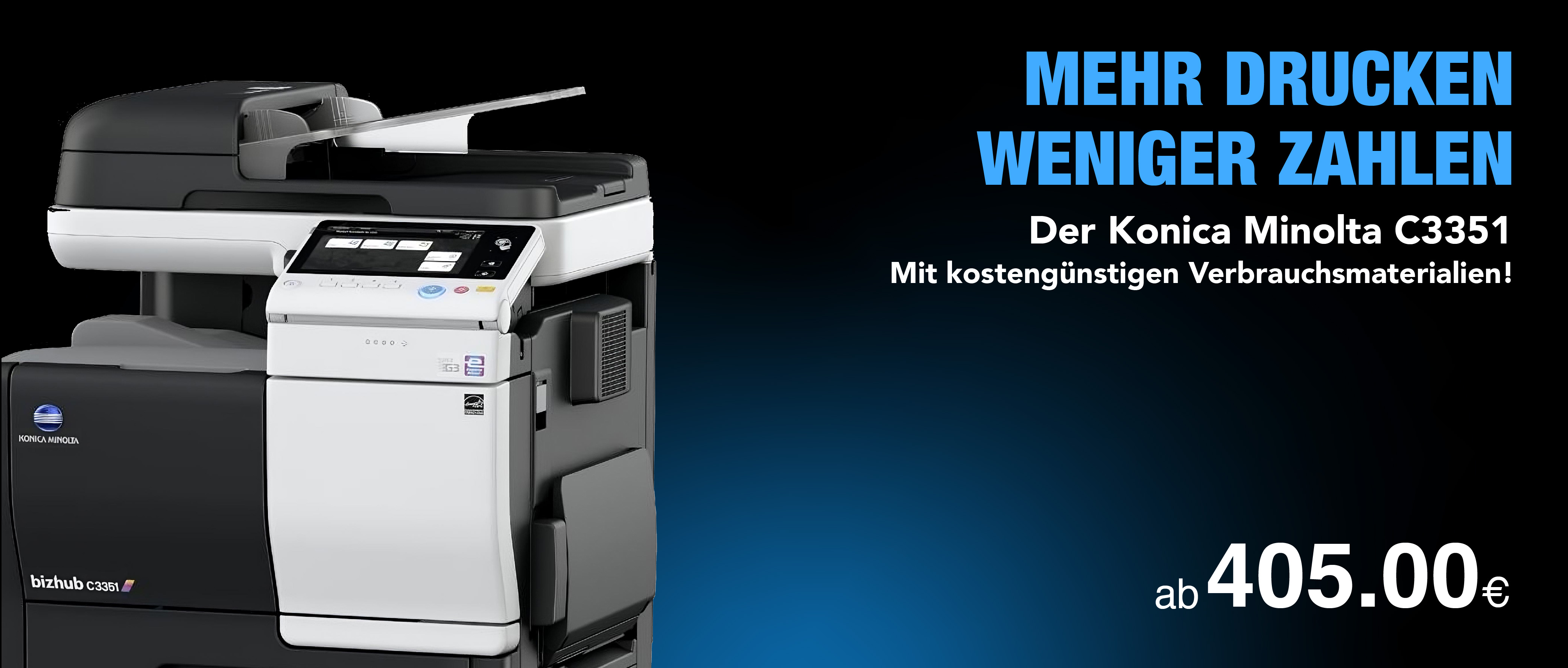 Konica Minolta bizhub C3351 Multifunktionsgerät  kaufen bei More IT